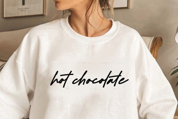Hot Chocolate Svg Modern Design