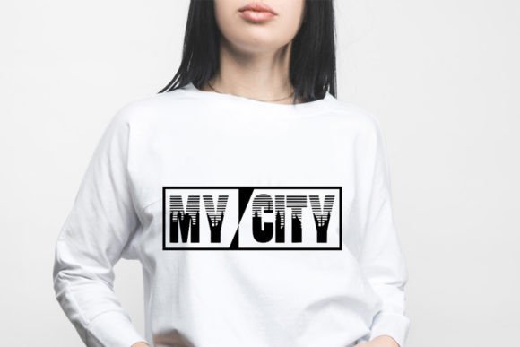 My City Retro Print Svg Tshirt Design