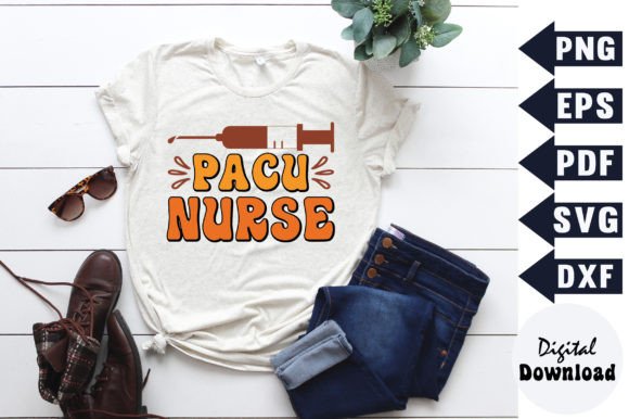 Pacu Nurse Svg: Graphics for T-Shirt Designs