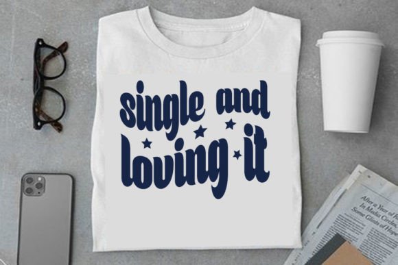 Retro Anti Valentine's Day Design Graphics for T-Shirt Projects