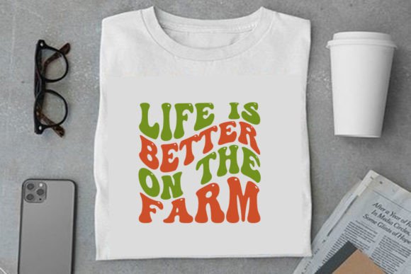Retro Farm House Design, Life Is Better