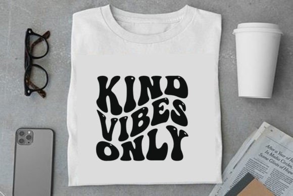 Retro Kindness Design Graphics for T‑Shirt Branding