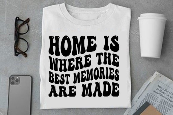 Retro Pillow Design: Home is Where the Best Memories