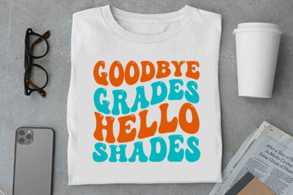 Retro Summer Design: Goodbye Grades, Hello T-Shirt Graphics