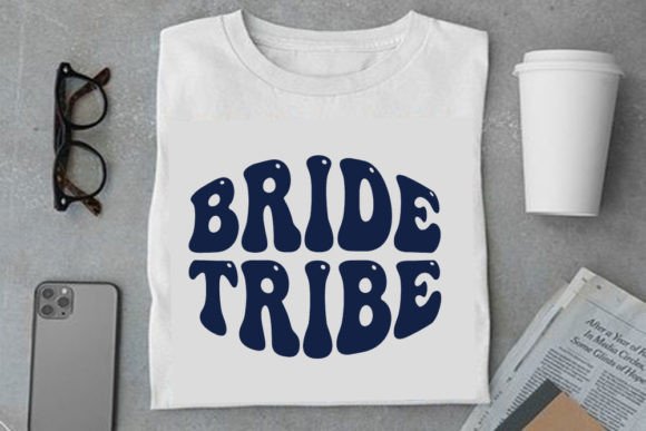 Retro Wedding Bride Tribe Graphics for T-Shirt Designs